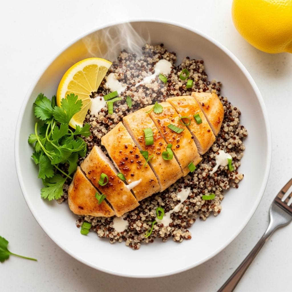 Lemon Chicken & Quinoa Bowl