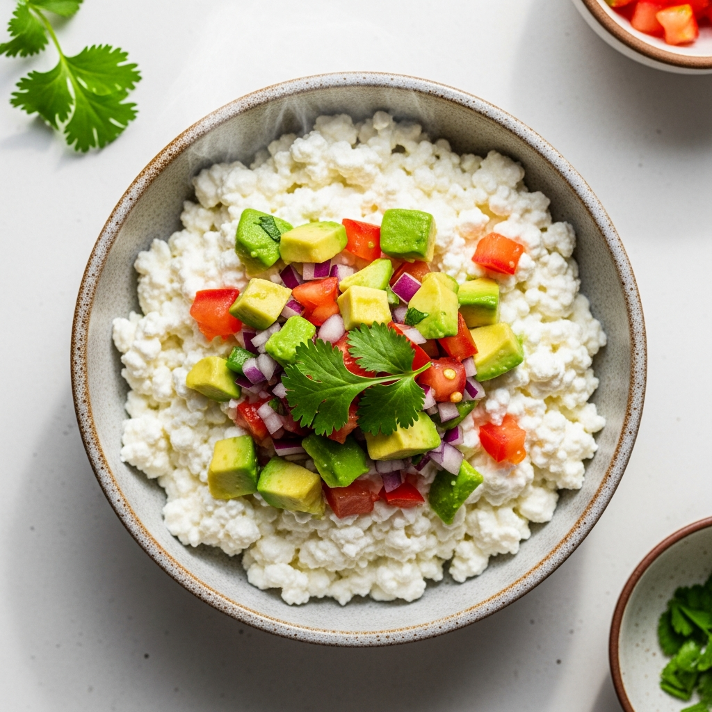 Mexican Cottage Cheese Breakfast Bowl