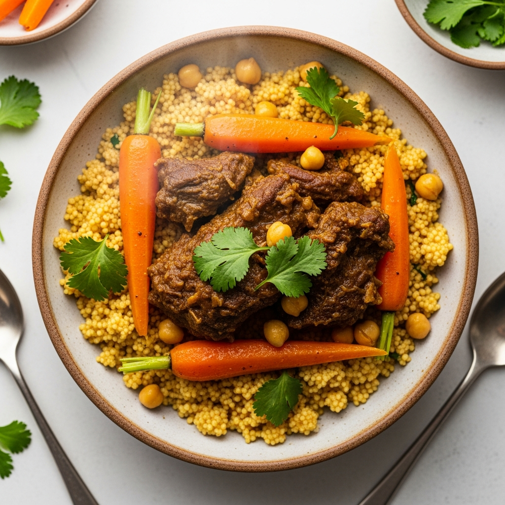 Moroccan Lamb Couscous Bowl