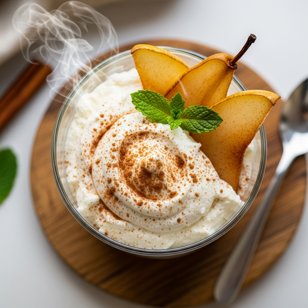 Ricotta & Cinnamon Pear Cup