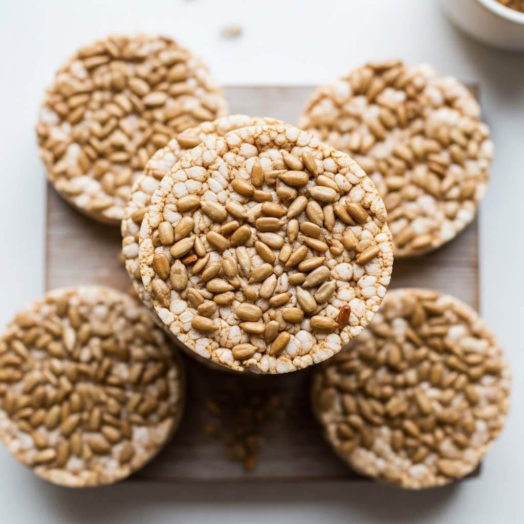 Sunflower Seed Rice Cakes