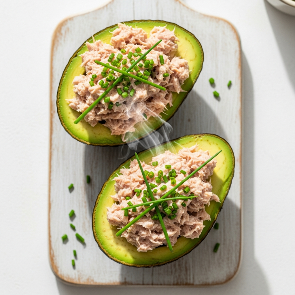 Tuna Stuffed Avocado