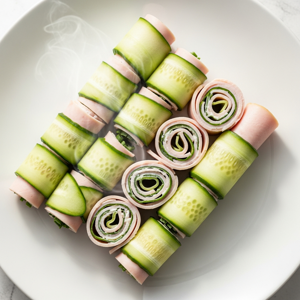 Turkey Cucumber Roll-Ups