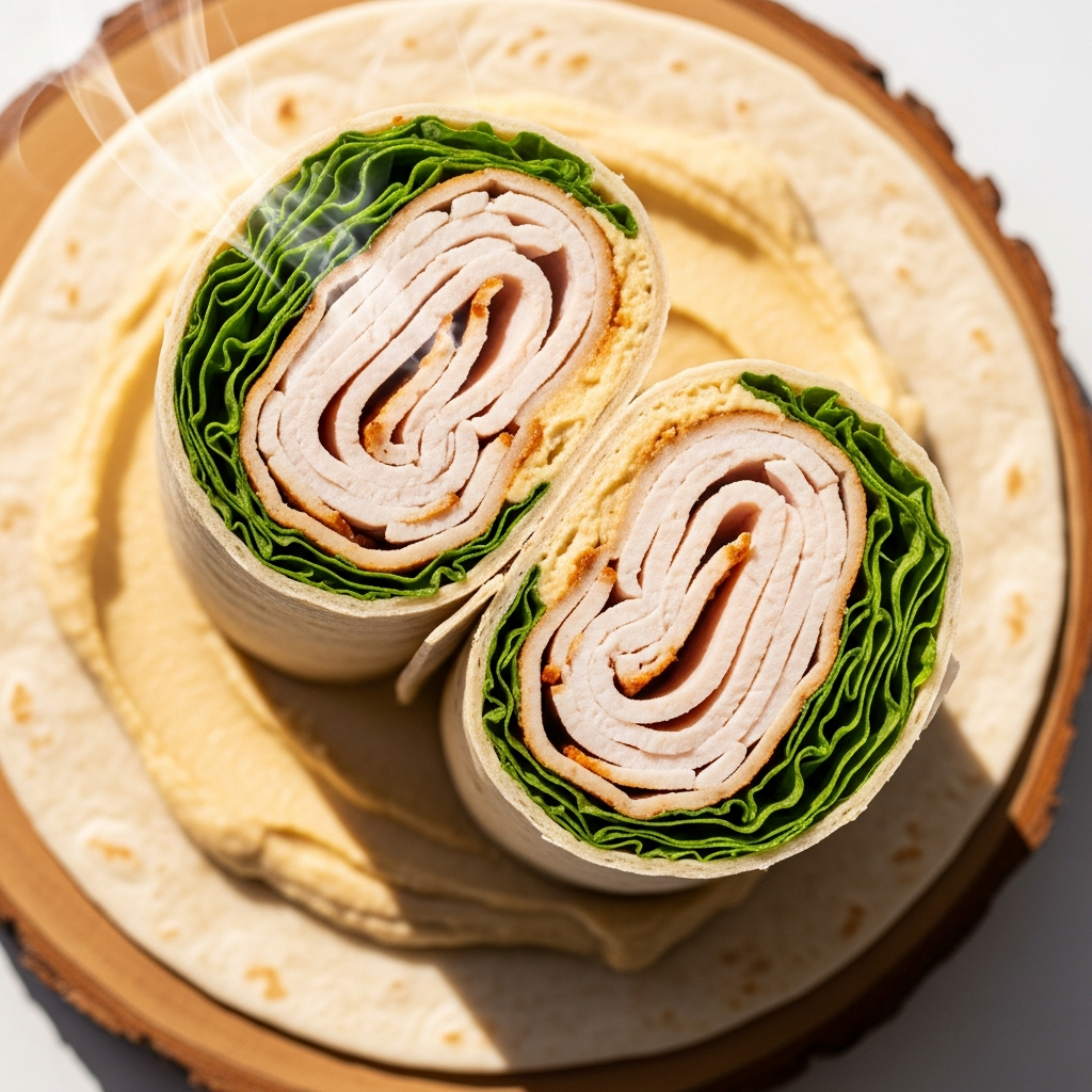 Turkey & Hummus Wrap