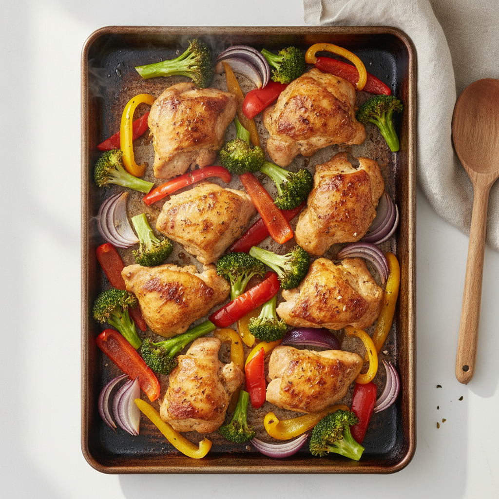 Low-Fat Turkey & Veg Traybake