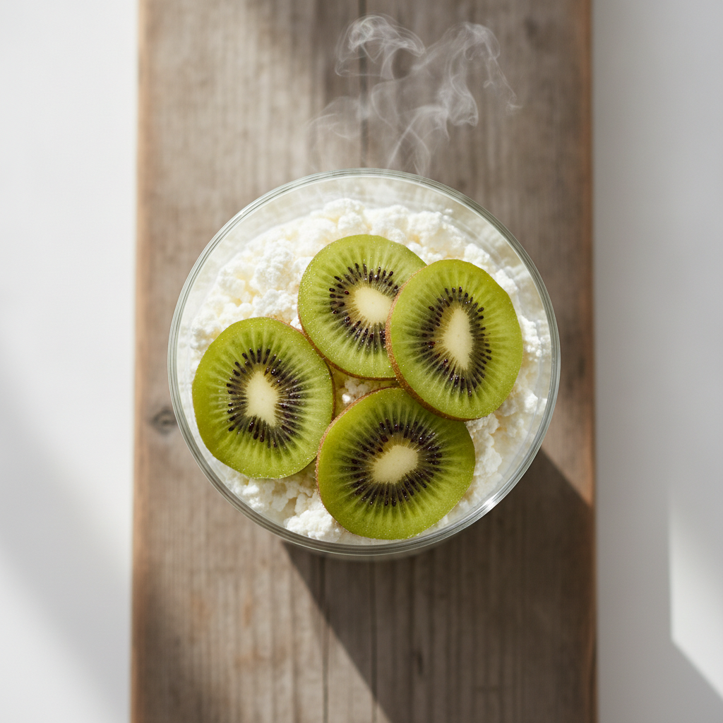 Cottage Cheese & Kiwi Cup (Egg-Free)