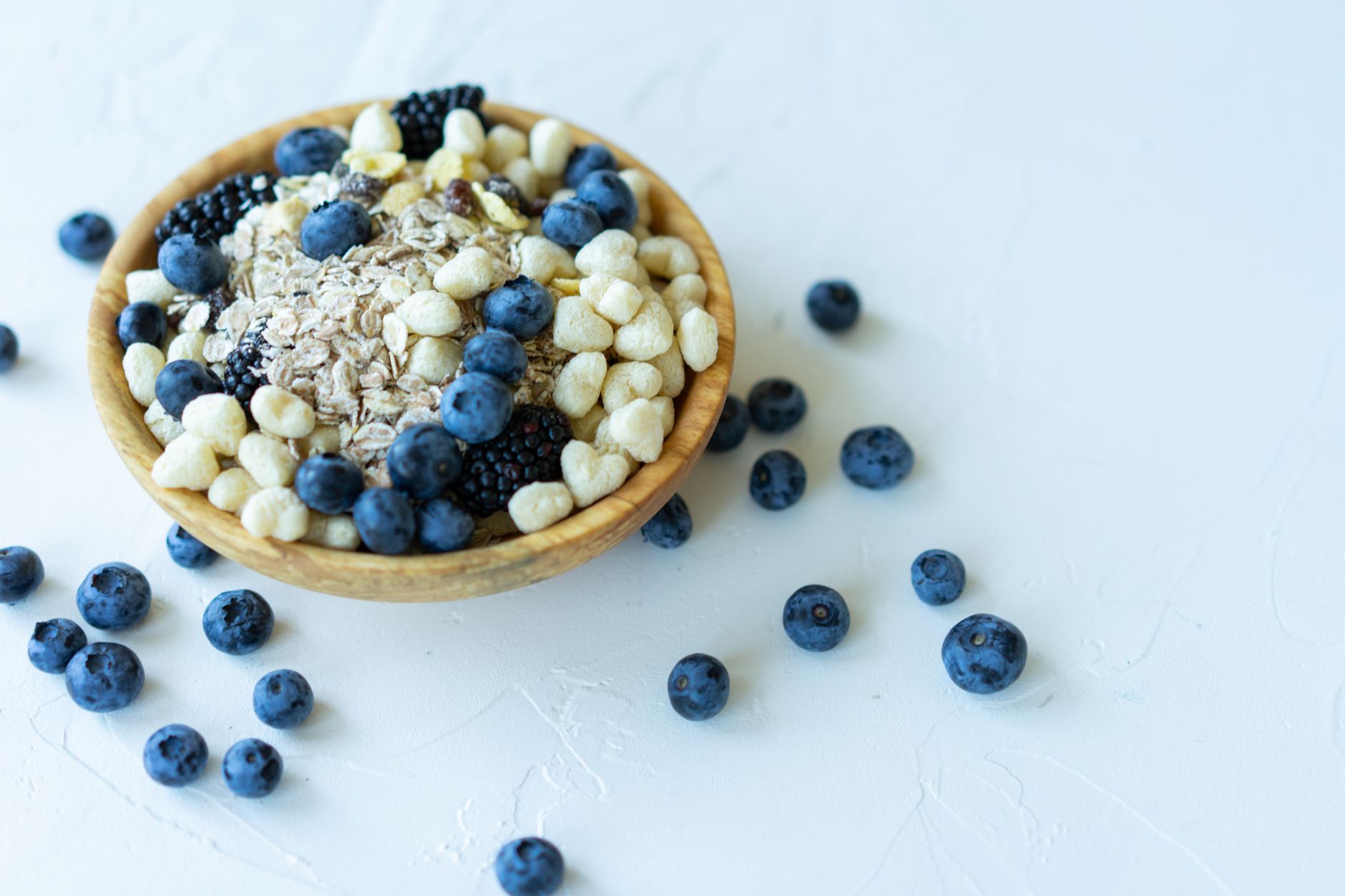 High-Protein Blueberry Overnight Oats