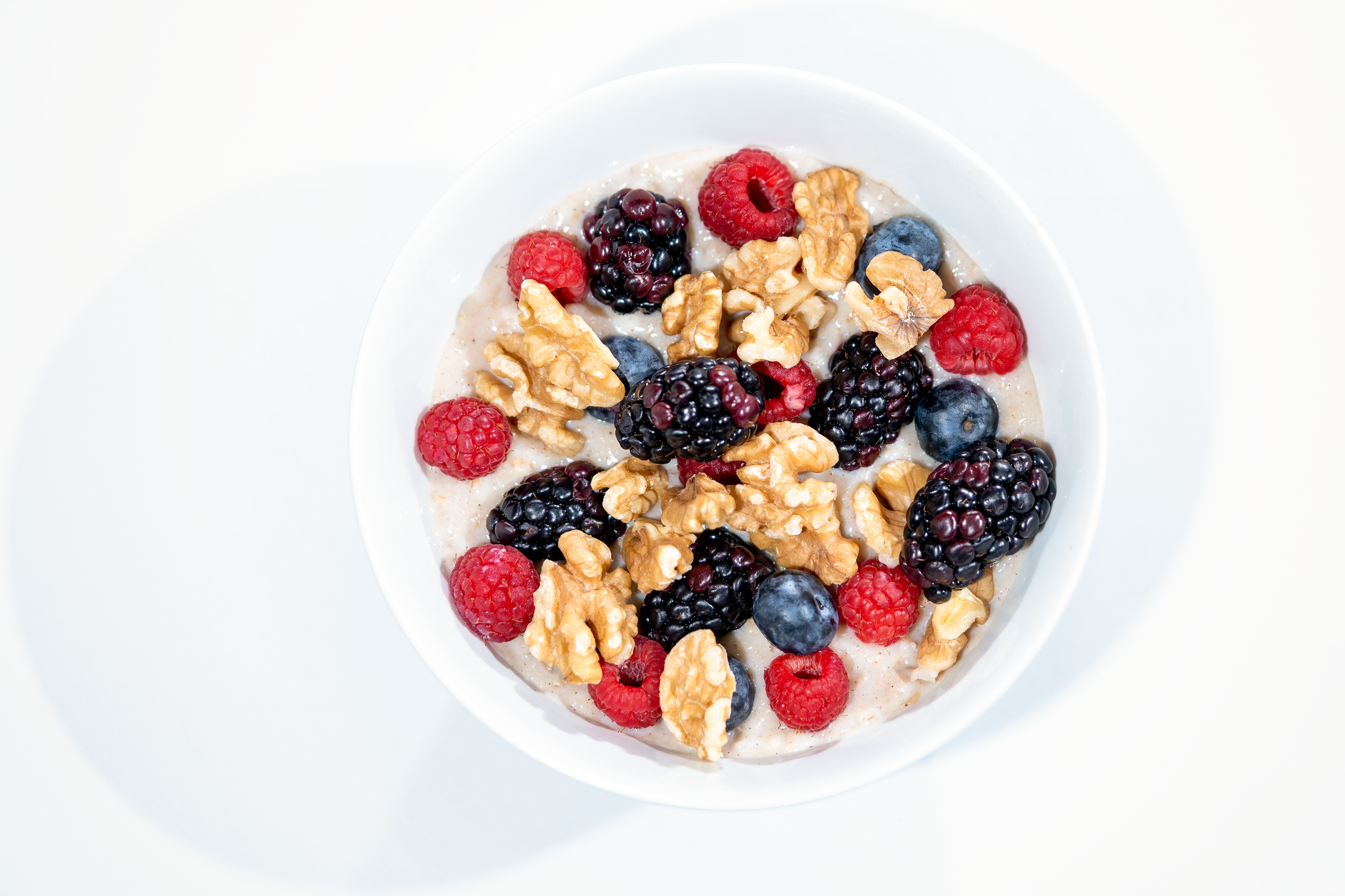Mixed Berry Kefir Protein Breakfast Bowl