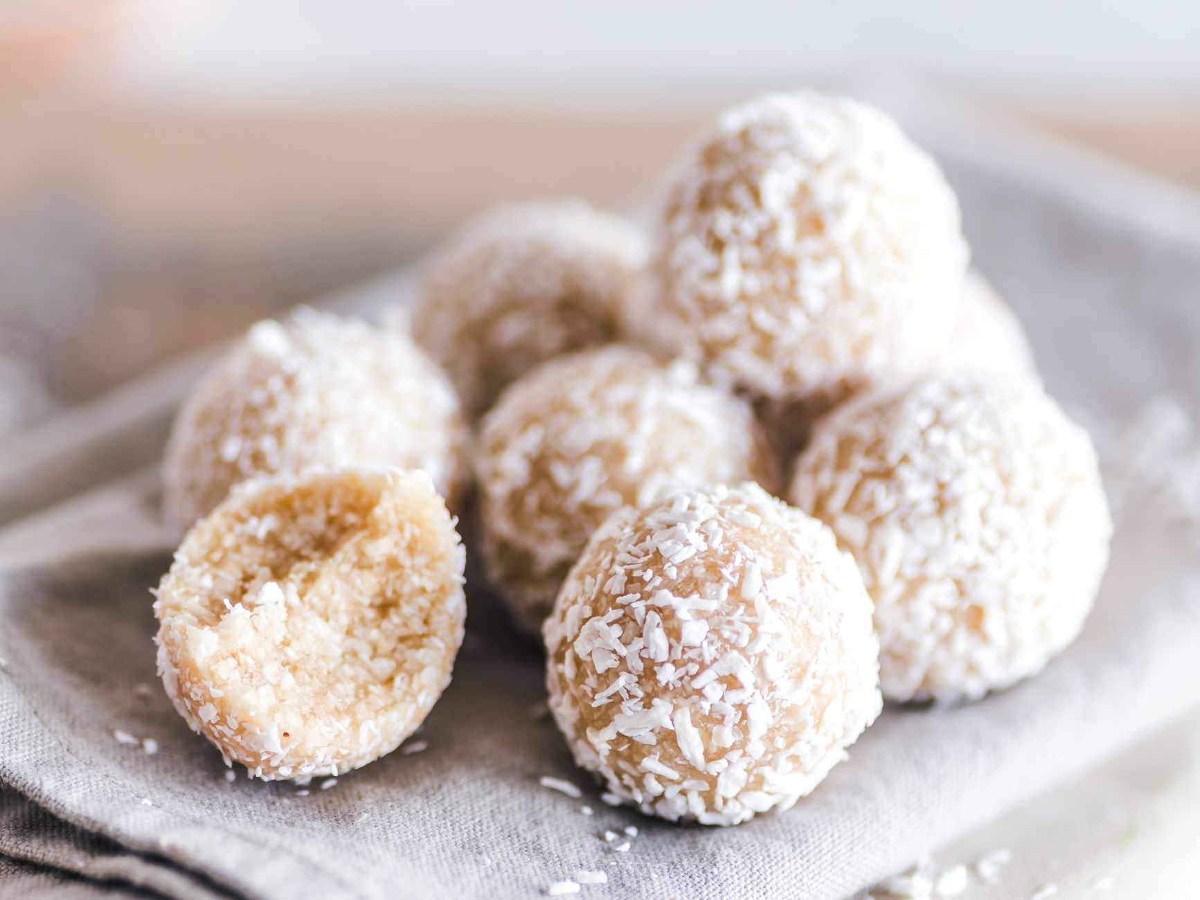 Coconut-Pumpkin-Seed Energy Bites