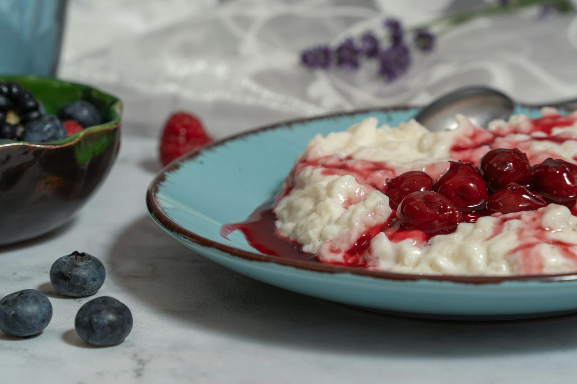 Warm Ginger Rice Protein Pudding
