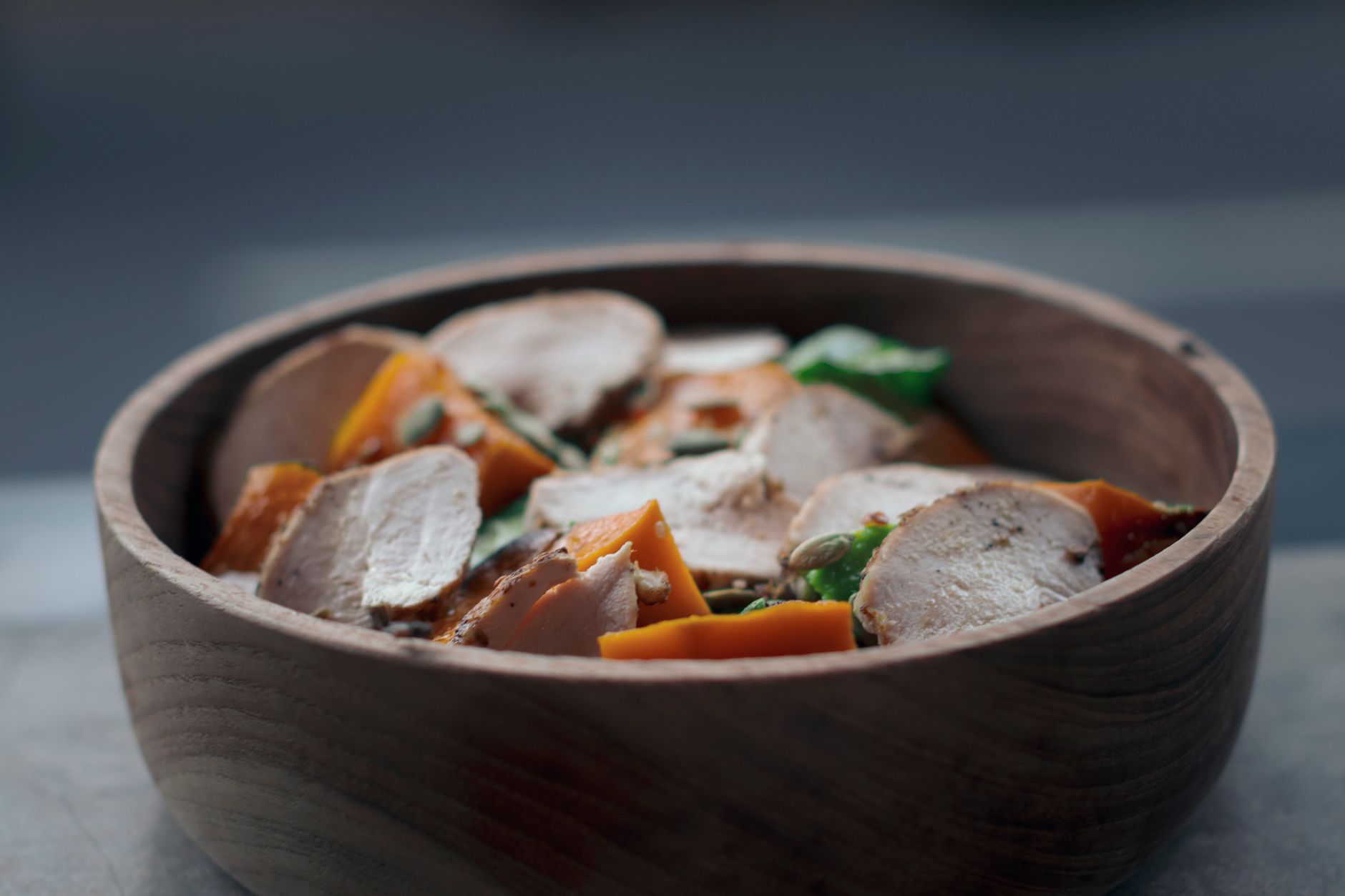 Lemon Chicken & Pumpkin Bowl