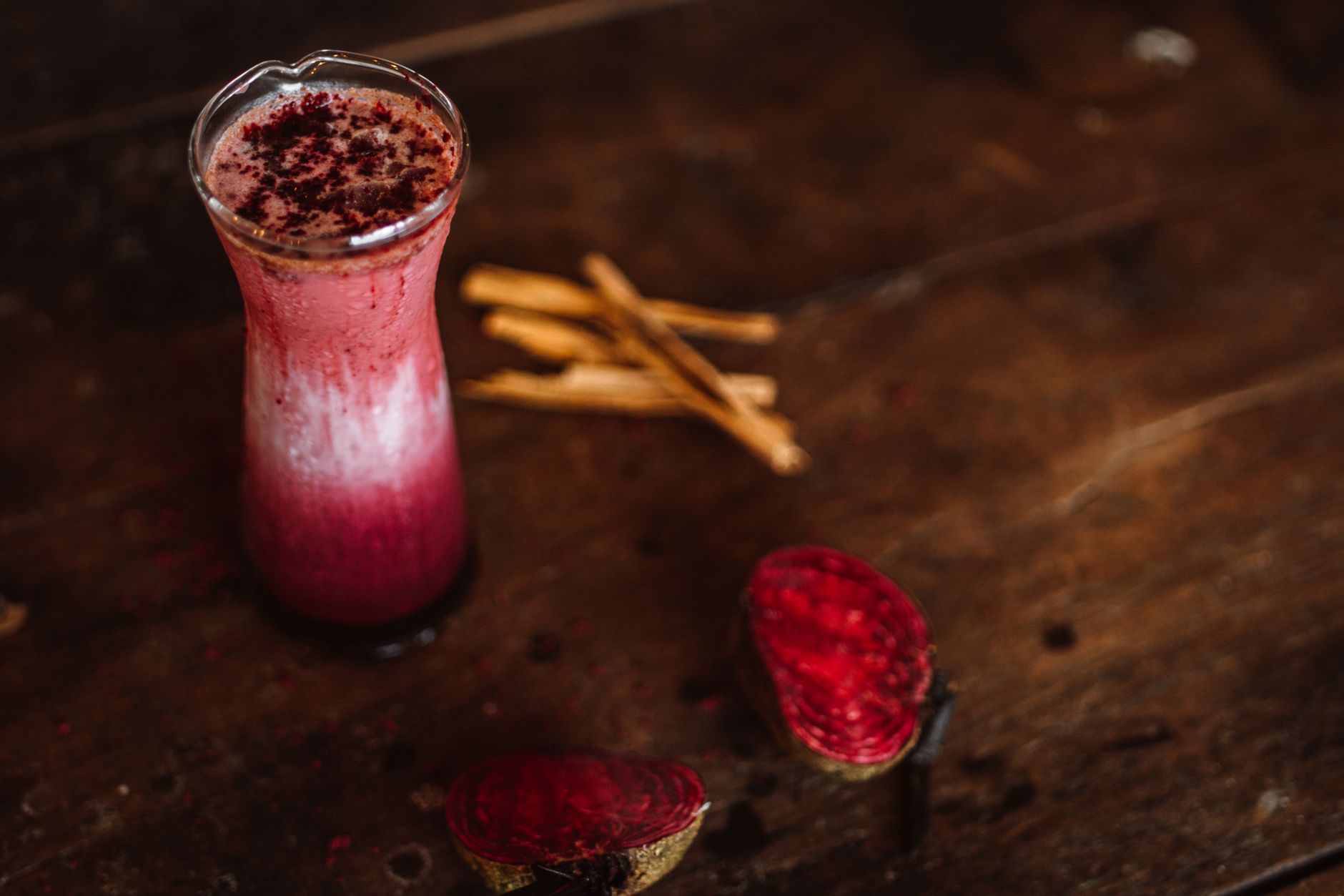 Calming Cinnamon Rice Protein Smoothie