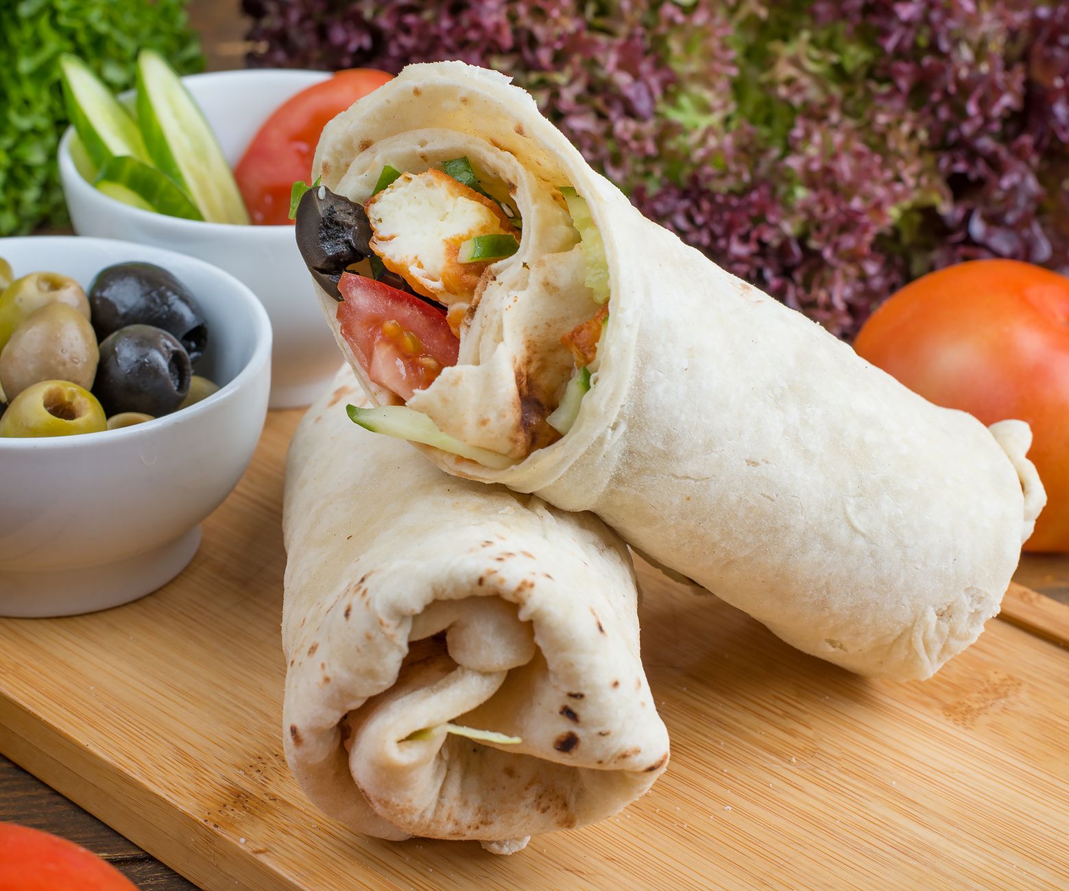 Mediterranean Turkey Pinwheels
