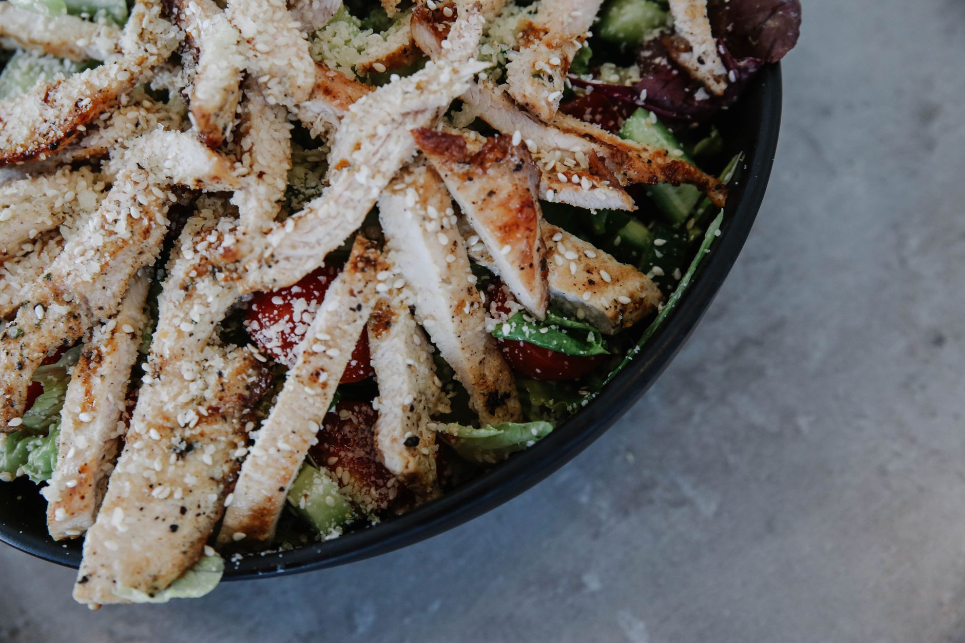 Greek Chicken Orzo Salad