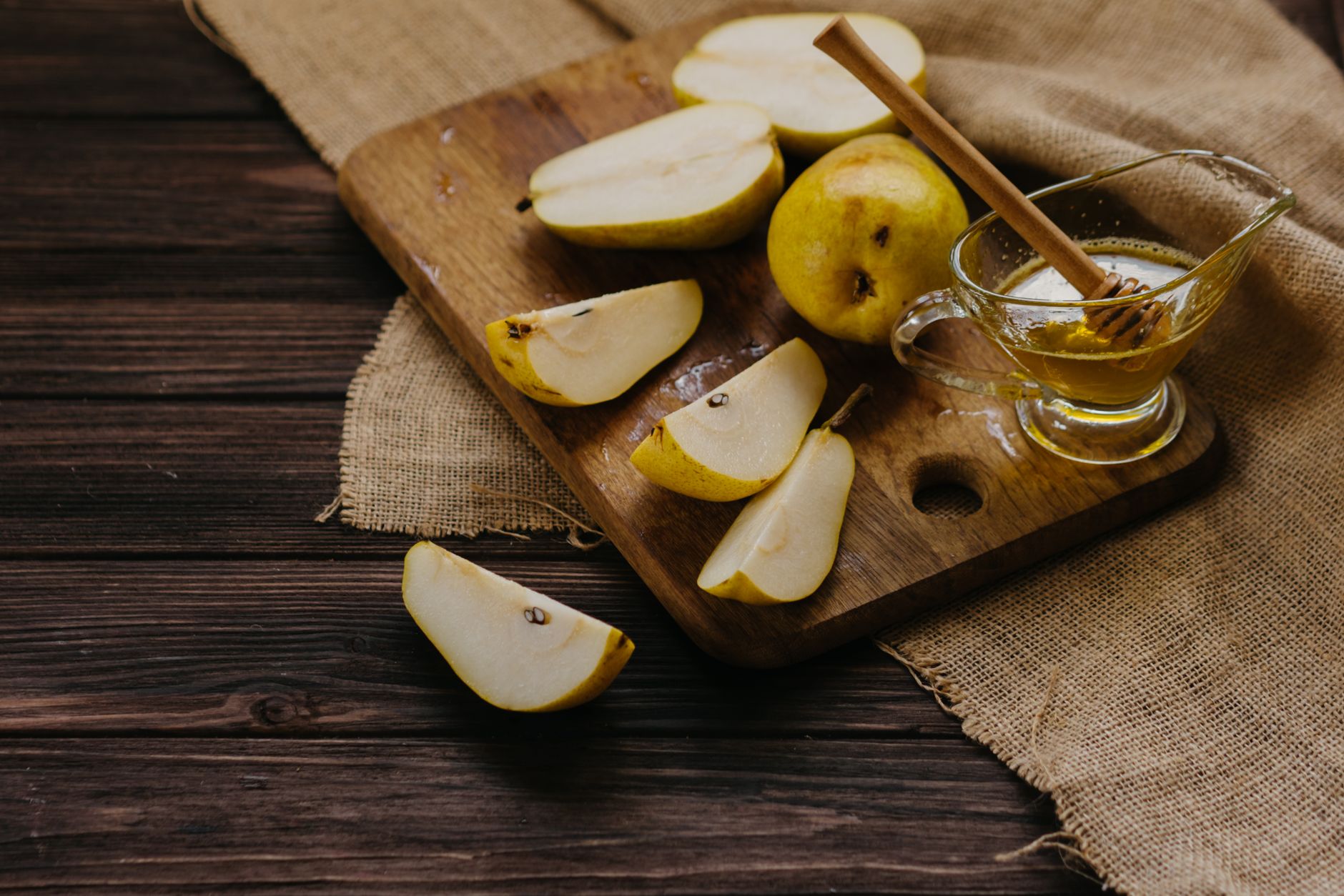 Pear & Honey Ricotta Pot