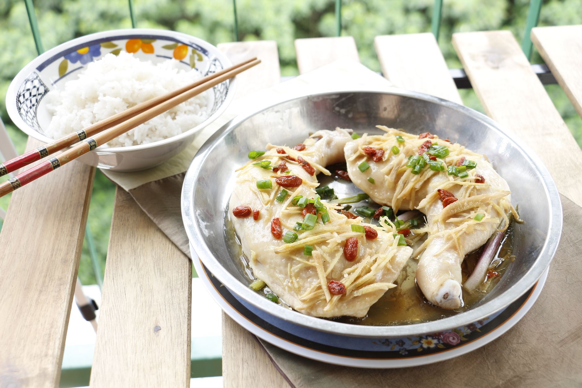 Ginger Chicken & Rice Bowl