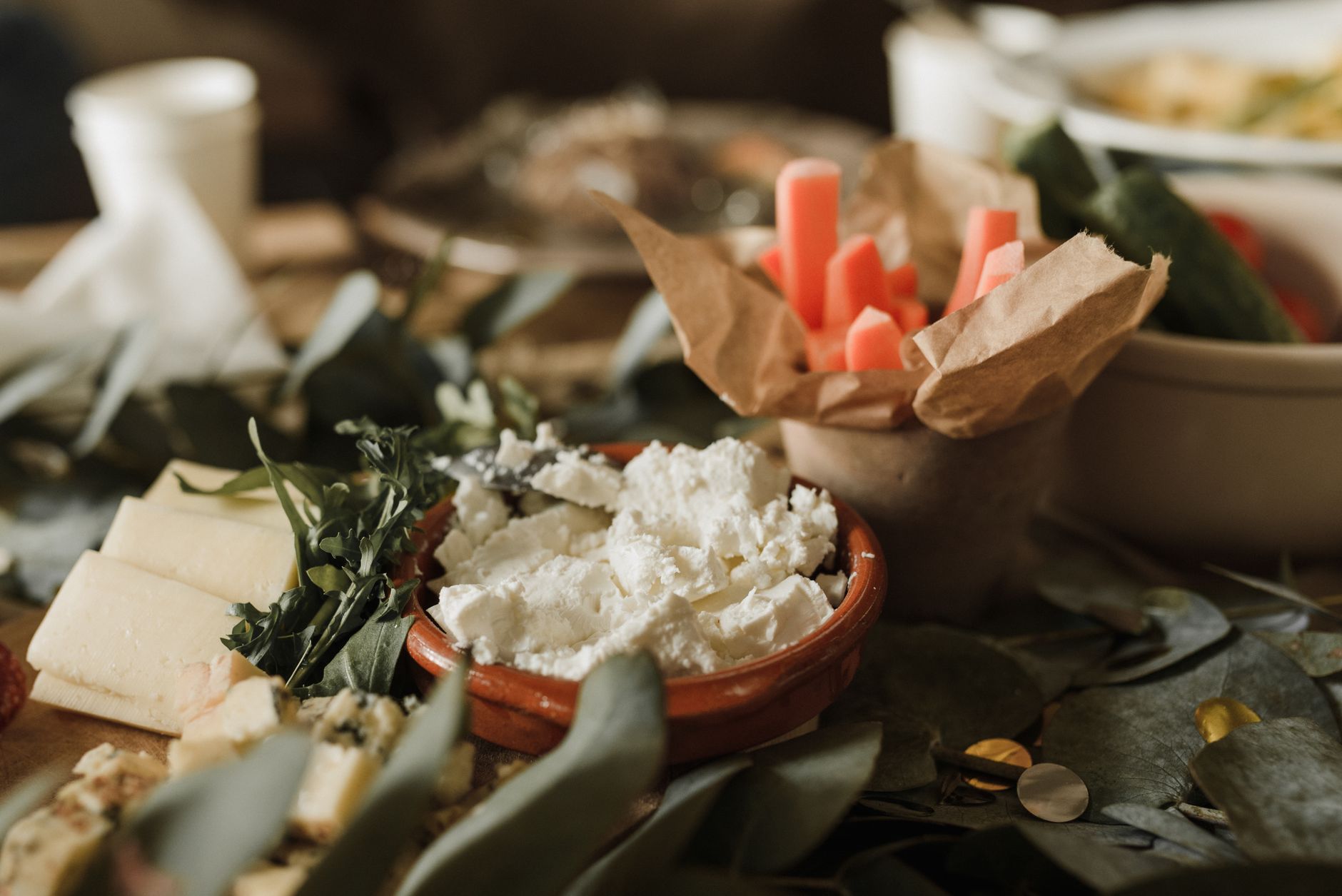Cottage Cheese Veggie Snack Box