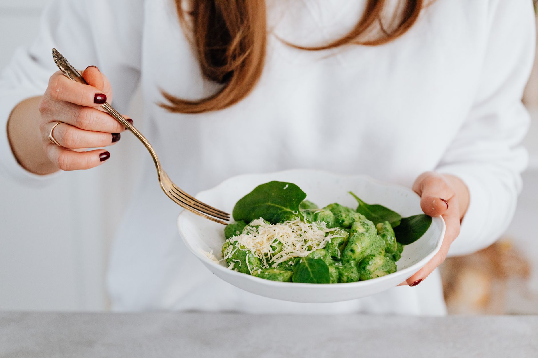 Creamy Spinach Beef Gnocchi