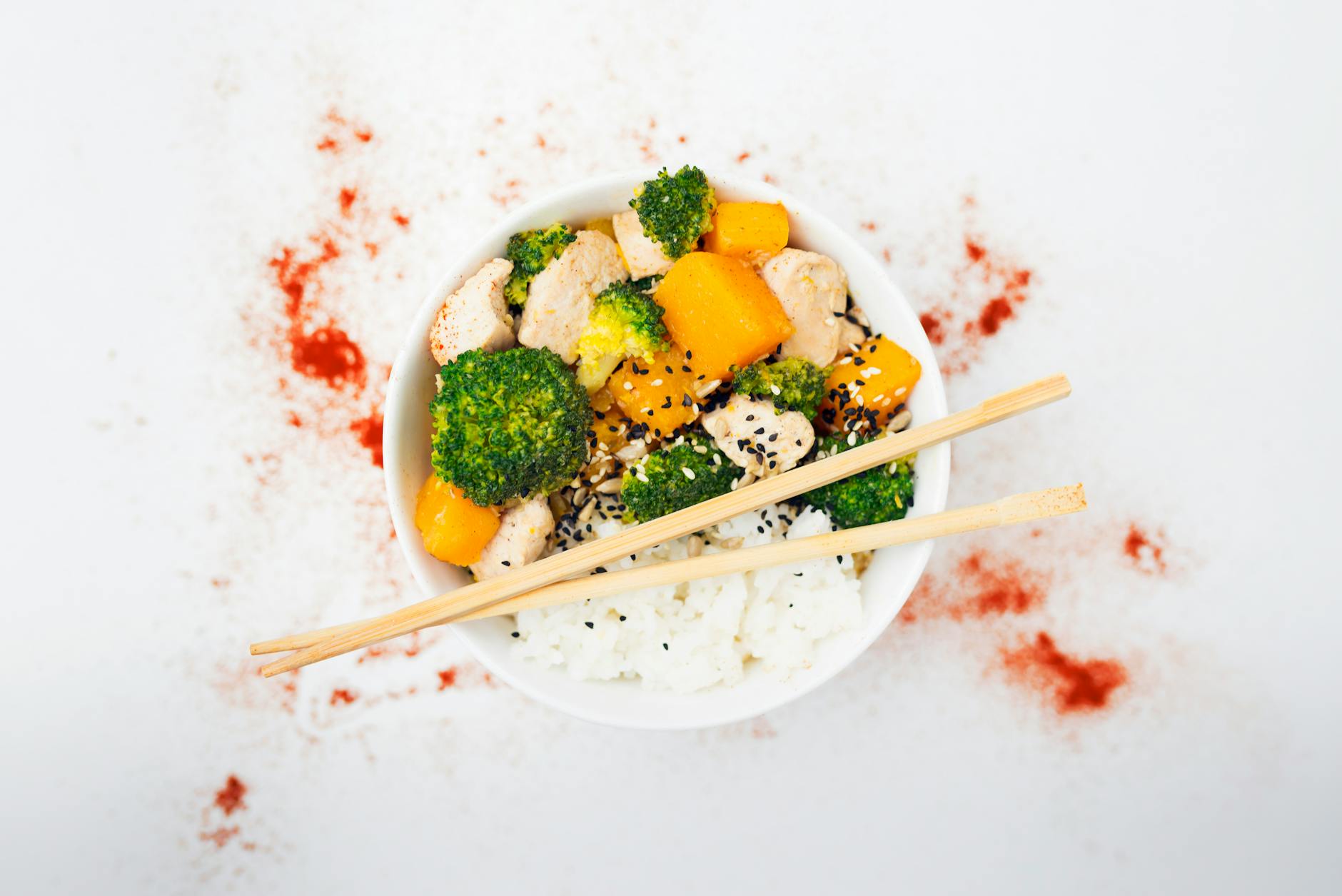 Creamy Ginger Rice Protein Snack Bowl