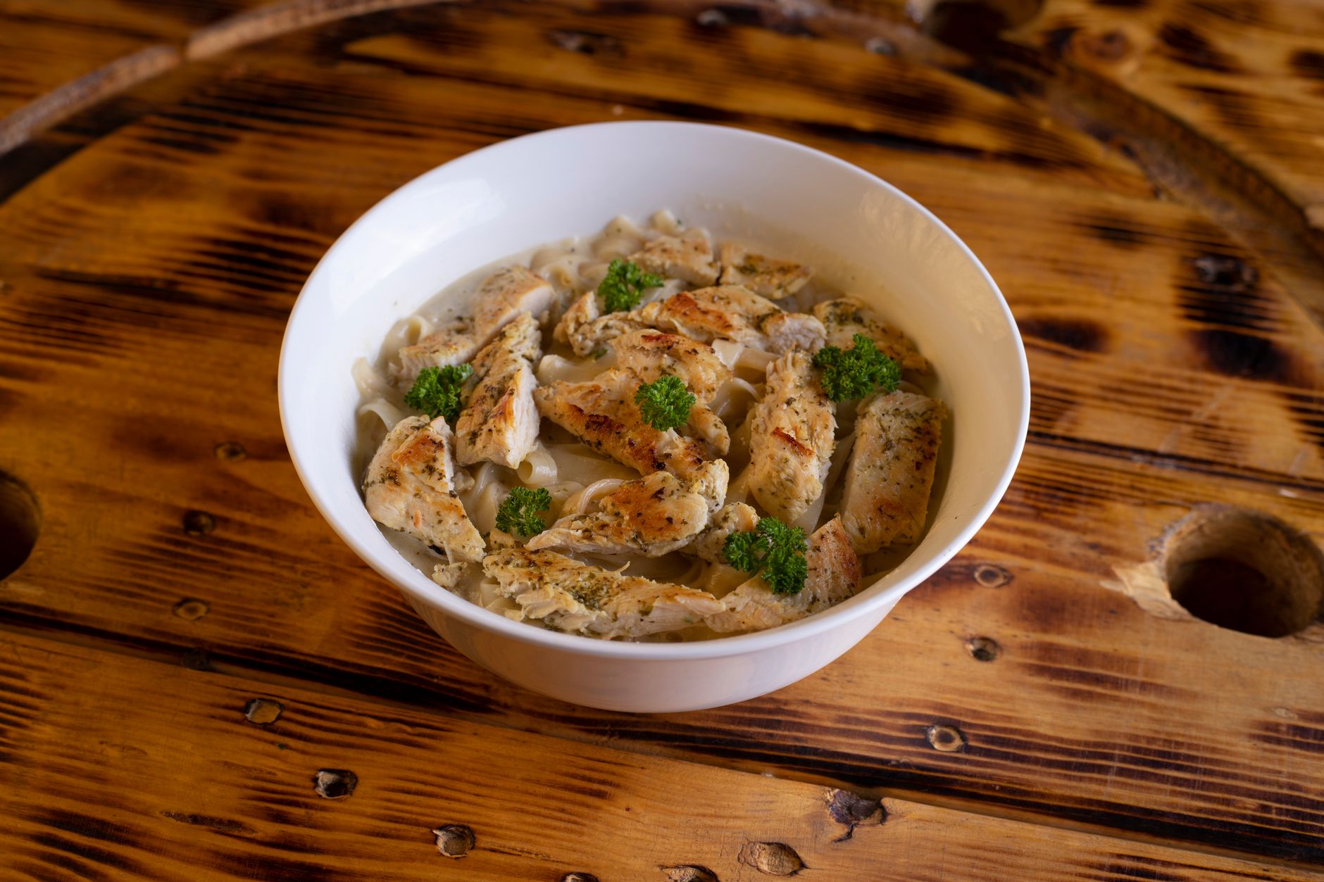 Creamy Chicken & Gluten-Free Pasta