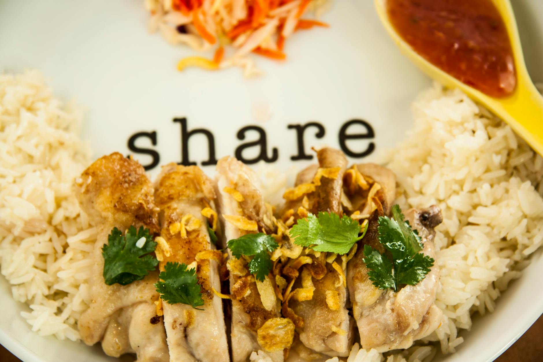 Gentle Ginger Chicken Rice Bowl