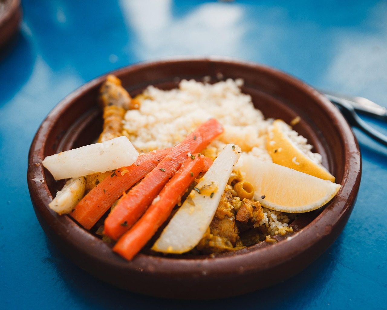 Mediterranean Herb Fish Toast with Soft Couscous